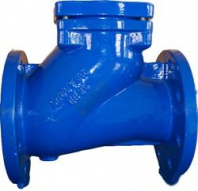 Обратный клапан для канализации и пр. ABRA-D-022-NBR-500-10 Ру10 DN500 PN10